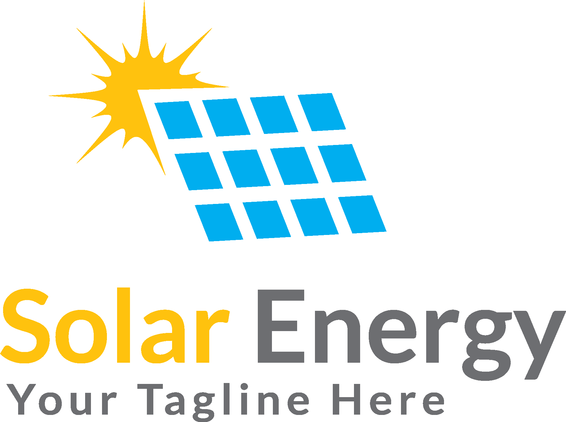 Solar Energy Logo Vector Logo